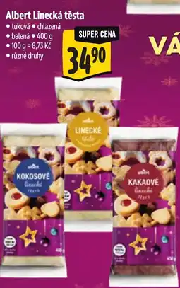 Albert Albert Linecká těsta nabídka