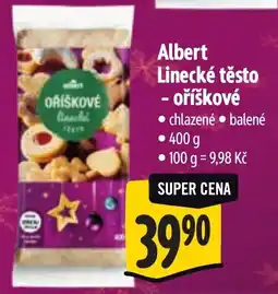 Albert Albert Linecké těsto - oříškové nabídka