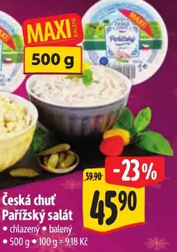 Albert Česká chuť Pařížský salát nabídka