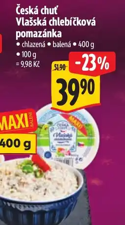 Albert Česká chuť Vlašská chlebíčková pomazánka nabídka