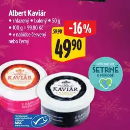 Albert Albert Kaviár nabídka