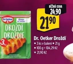 Albert Dr. Oetker Droždí nabídka