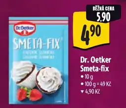 Albert Dr. Oetker Smeta-fix nabídka