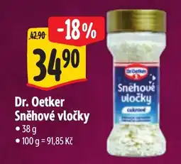 Albert Dr. Oetker Sněhové vločky nabídka