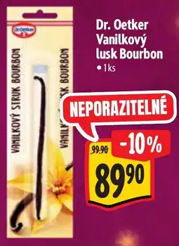 Albert Dr. Oetker Vanilkový lusk Bourbon nabídka