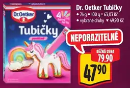 Albert Dr. Oetker Tubičky nabídka