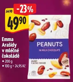 Albert Emma Arašídy v mléčné čokoládě nabídka
