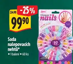 Albert Sada nalepovacích nehtů nabídka