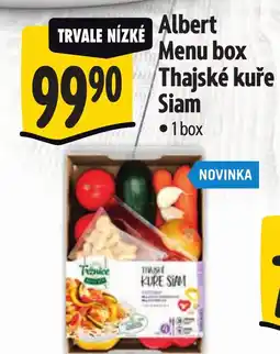 Albert Albert Menu box Thajské kuře Siam nabídka
