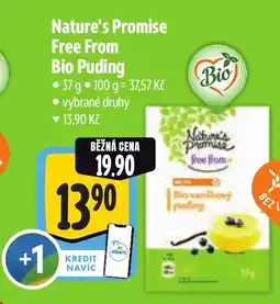 Albert Nature's Promise Free From Bio Puding nabídka