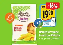 Albert Nature's Promise Free From Piškoty nabídka