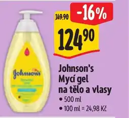 Albert Johnson's Mycí gel na tělo a vlasy nabídka