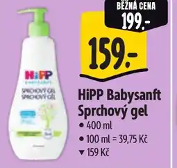 Albert HiPP Babysanft Sprchový gel nabídka