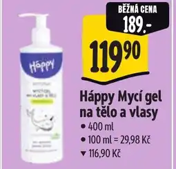 Albert Happy Mycí gel na tělo a vlasy nabídka