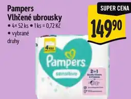Albert Pampers Vlhčené ubrousky nabídka