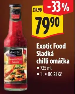Albert Exotic Food Sladká chilli omáčka nabídka