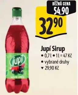 Albert Jupí Sirup nabídka