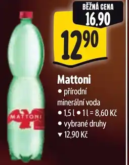 Albert Mattoni nabídka