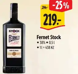 Albert Fernet Stock nabídka