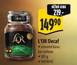 Albert L'OR Decaf nabídka