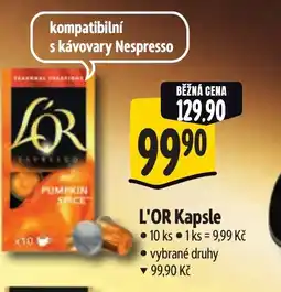 Albert L'OR Kapsle nabídka