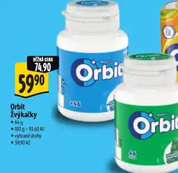 Albert Orbit Žvýkačky nabídka