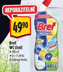 Albert Bref WC čistič nabídka