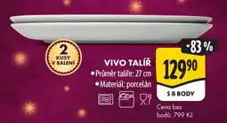 Albert Vivo talíř nabídka