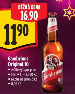 Albert Gambrinus Original 10 nabídka
