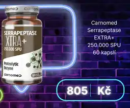 Dr. Max Carnomed Serrapeptase EXTRA+ 250.000 SPU 60 kapslí nabídka