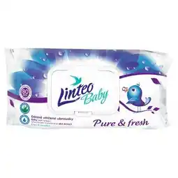 Tamda Foods Linteo Baby Vlhčené dětské ubrousky pro podrážděnou pokožku 80 ks nabídka