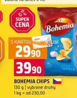 Terno BOHEMIA CHIPS LENE 130 g vybrané druhy nabídka