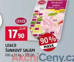 Terno LE&CO ŠUNKOVÝ SALÁM 100 g nabídka