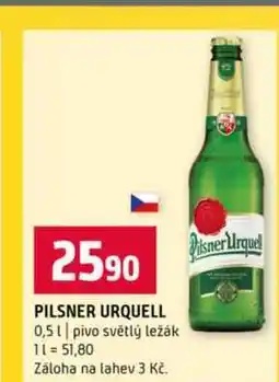 Terno PILSNER URQUELL 0,5l pivo světlý ležák nabídka