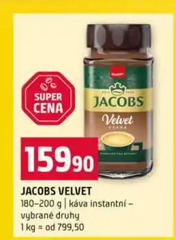 Terno JACOBS VELVET 180-200 g káva instantní vybrané druhy nabídka