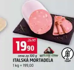 Terno ITALSKÁ MORTADELA 100g nabídka