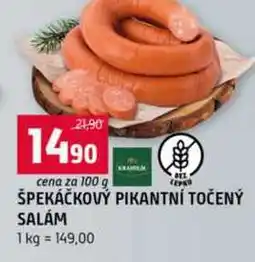 Terno ŠPEKÁČKOVÝ PIKANTNÍ TOČENÝ SALAM 100g nabídka