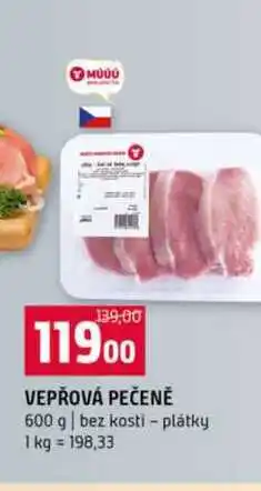 Terno VEPŘOVÁ PEČENĚ 600 g bez kosti plátky nabídka