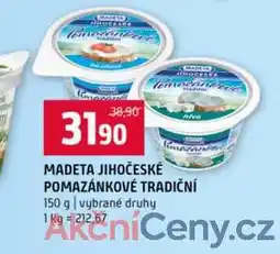 Terno MADETA JIHOČESKÉ POMAZÁNKOVÉ TRADIČNÍ 150 g vybrané druhy nabídka