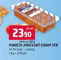 Terno MADETA JIHOČESKÝ EIDAM SÝR 44 % tuku uzený 100g nabídka