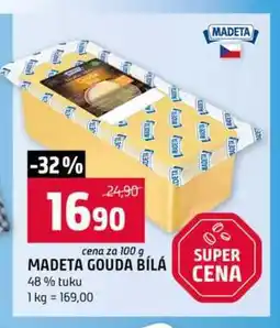 Terno MADETA GOUDA BÍLÁ 48% tuku 100g nabídka
