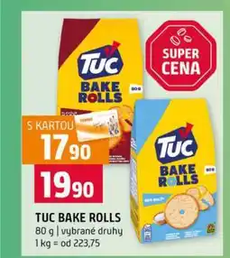 Terno TUC BAKE ROLLS 80 g vybrané druhy nabídka
