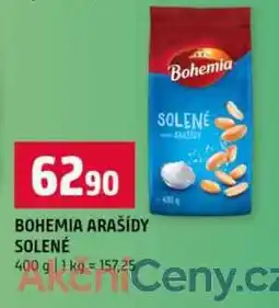 Terno BOHEMIA ARAŠÍDY SOLENÉ 400 g nabídka