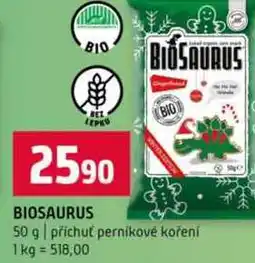 Terno BIOSAURUS BIO 50 g příchuť perníkové koření nabídka