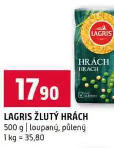 Terno LAGRIS ŽLUTÝ HRÁCH 500 g loupaný, půlený nabídka