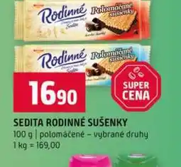 Terno SEDITA RODINNÉ SUŠENKY 100 g polomáčené vybrané druhy nabídka