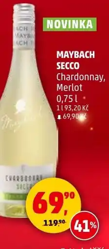 Penny Market Maybach secco chardonnay, merlot nabídka