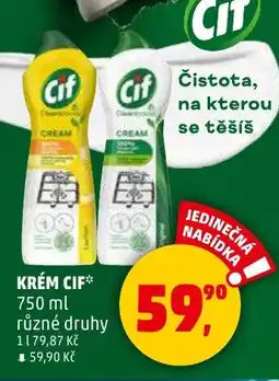 Penny Market Krém cif nabídka
