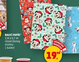 Penny Market Balicí papír nabídka