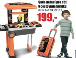 EVA Sada nářadí pro děti v cestovním kufříku nabídka